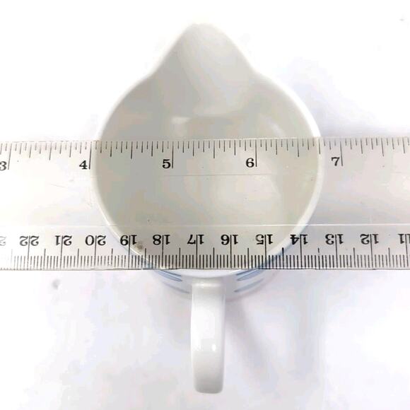 VTG Villeroy & Boch Twist Anna Cream Sugar Set With Lids White Blue Polka Dots - Picture 9 of 12